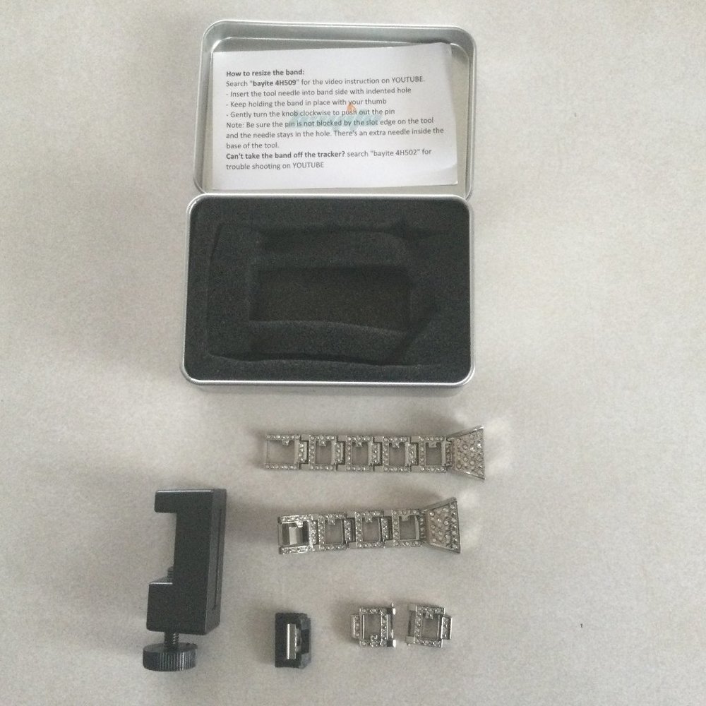 Fit Bit 2 Charge Rhinestone Band - Picture 2 of 3
